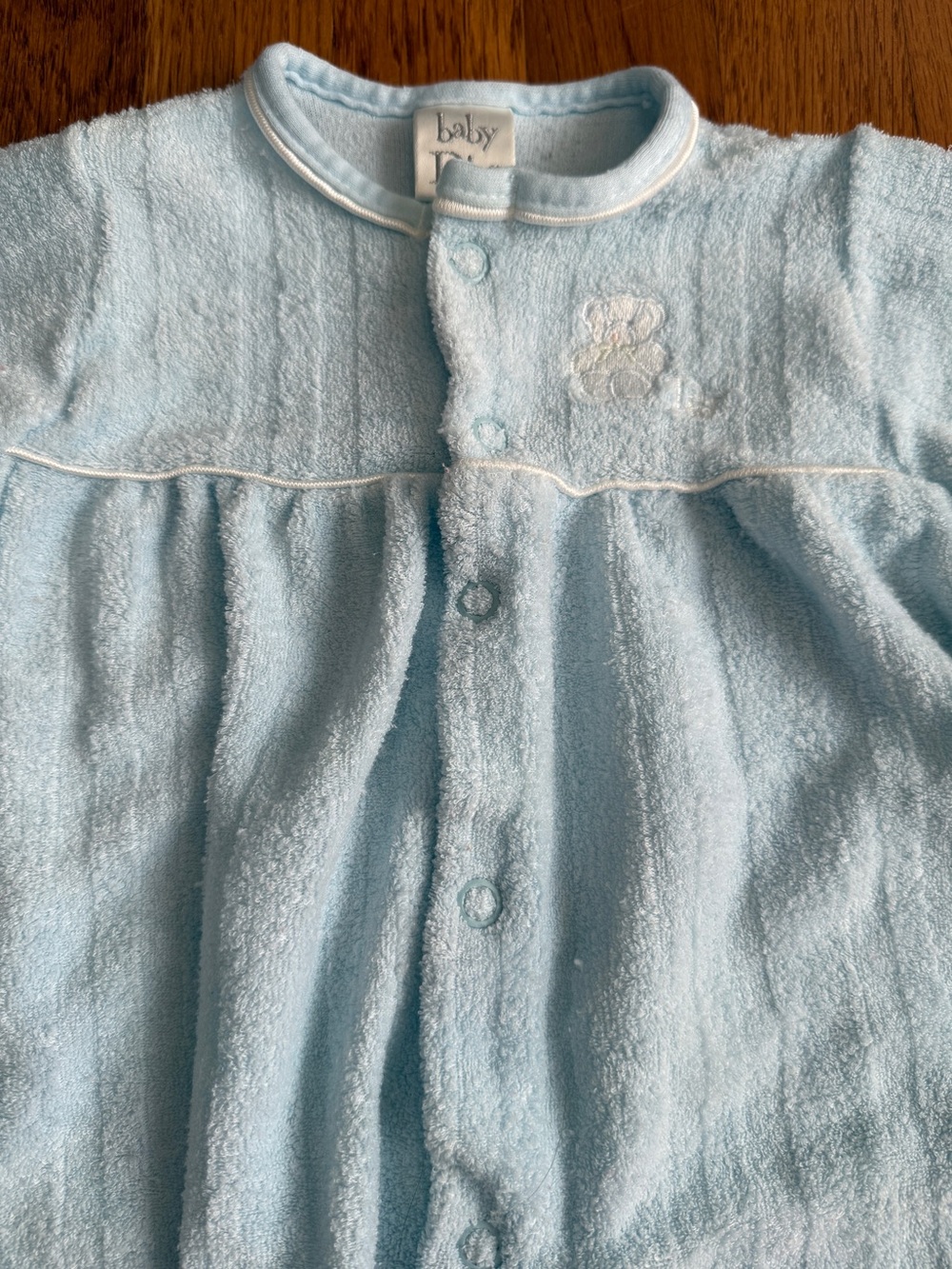 Vintage baby blue Christian Dior sleeper